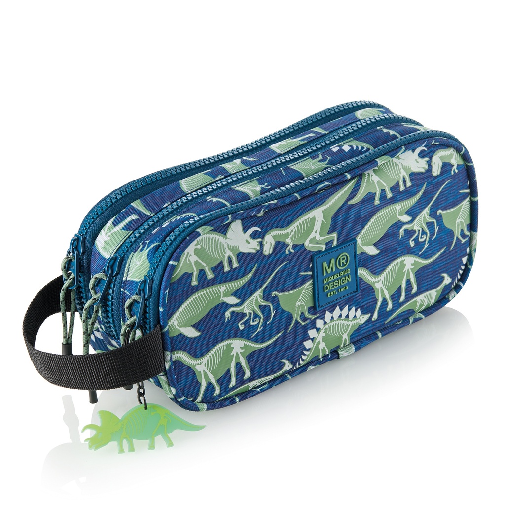 PORTATODO TRIPLE ASA RECICLADA FOSSIL Miquelrius