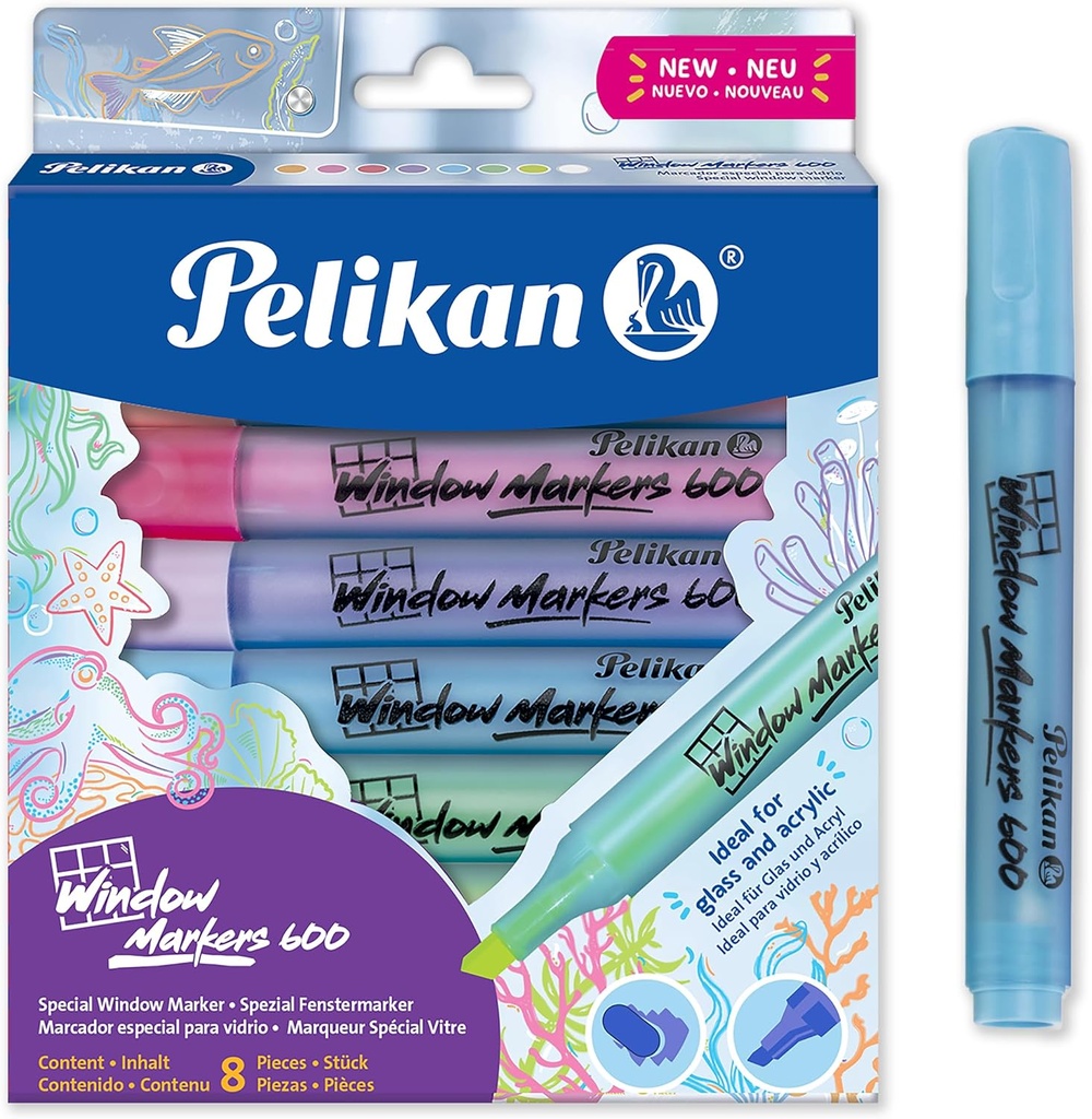 WINDOW MARKER 600 PLK 8COLSURT