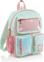 Mochila Bolsillo 3 Compartimentos Rosa Back2Fun Miquelrius