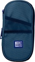 Estuche portatodo ovalado con goma elástica, material reciclado RPET B-Max Oxford