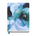 Agenda 2027 Semana Vista 14,5 x 19,5 cm, Español, Índigo Miquelrius