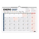 Calendario 2027 de Pared A3, Español, Completo Miquelrius