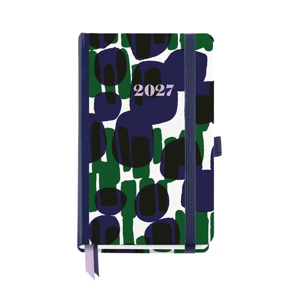 Agenda 2027, Día por Página, Tapa Rígida, Español, Blobs Miquelrius