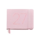 Agenda Pocket Semana Vista Chester Rígida Rosa 2027