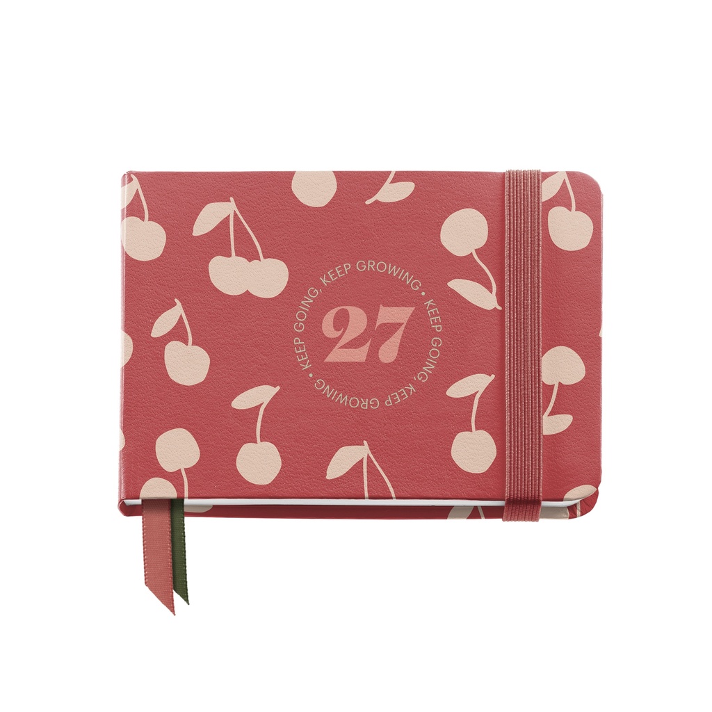 Agenda Pocket Semana Vista Cherries 2027