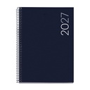 Agenda Espiral Plus Semana Vista Vertical Polipropileno City Marino 2027