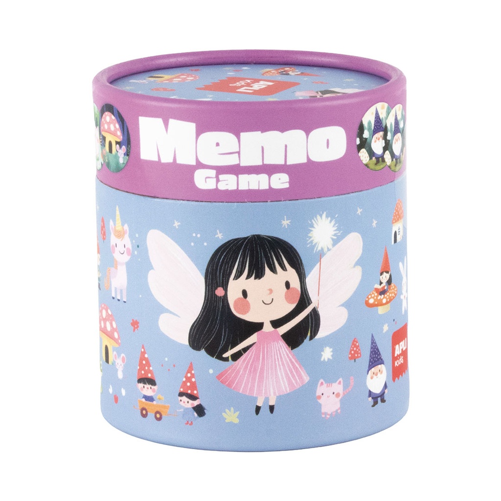 Juego de memoria con temática Mundo Mágico +3a Apli