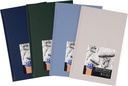 Cuaderno de bocetos A5 100g 96h tapa dura con encuadernación de hilo Artbook colores surtidos Oxford