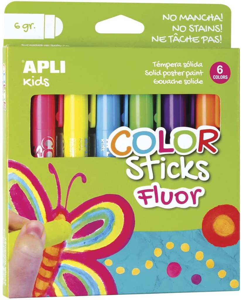 ROTULADORES.COLOR STICK SURT. FLUOR 6