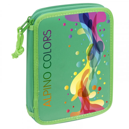 Plumier 34pzas doble cremallera colors ALPINO