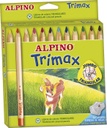 [AL000113] Lapices colores alpino trimax 12uds