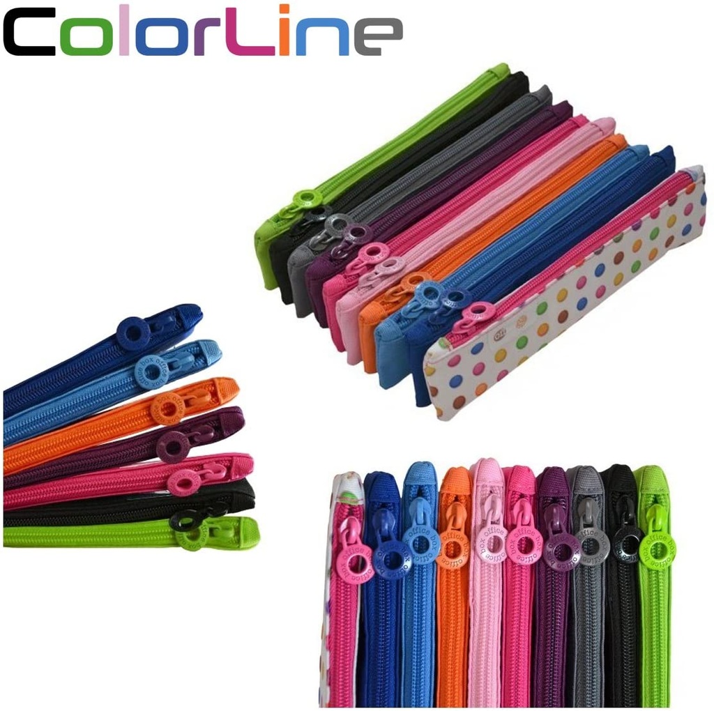 PORTATODO MINI CON CREMALLERA COLOR LINE CO