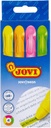 Marcador ceras gel fluorescente 4uds colores surtidos Jovi