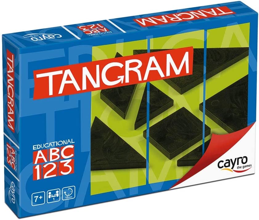 Tangram caja de carton