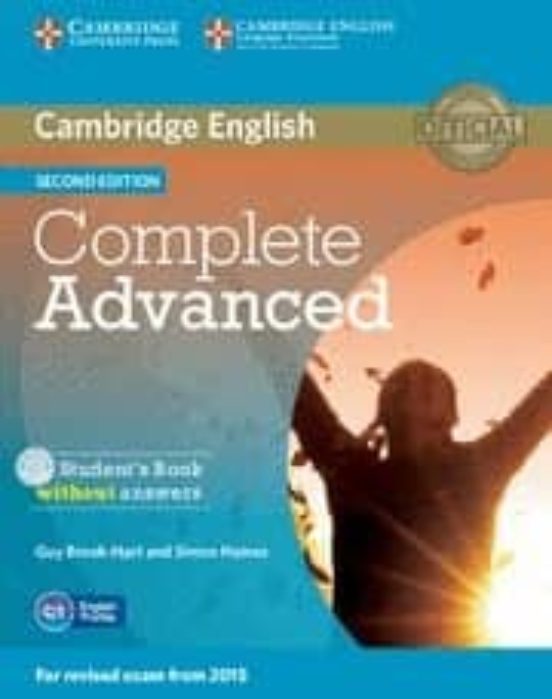 Complete advanced student s book without answers with cd-rom 2nd edition