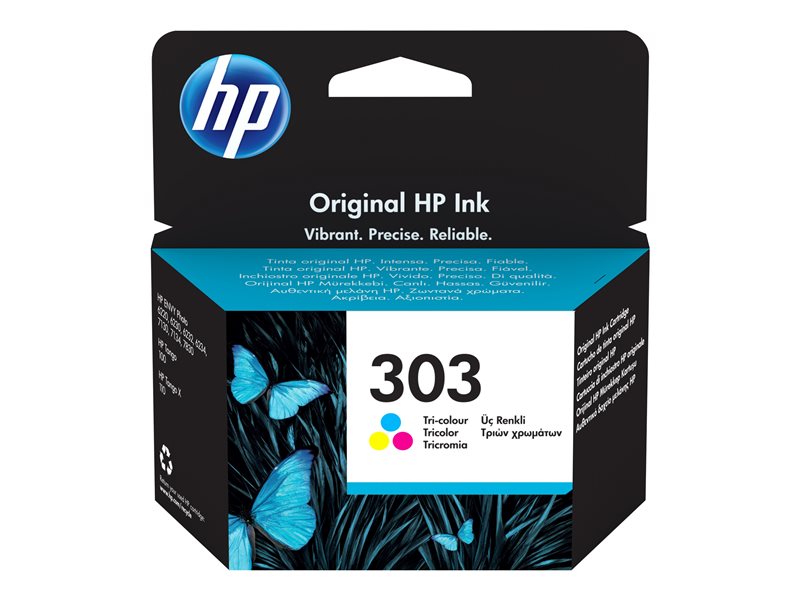 Tinta HP 303 original T6N01AE tricolor