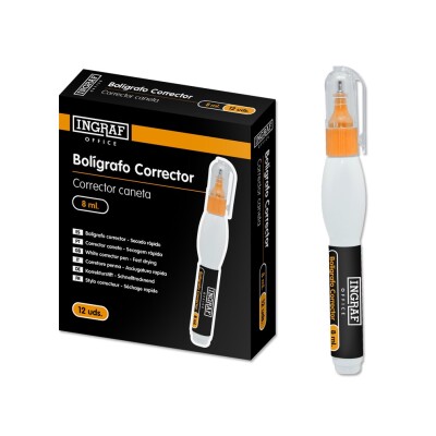 BOLIGRAFO CORRECTOR OFFICE CLUB 8 ML. 870