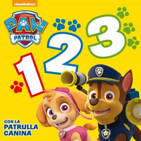1, 2, 3 con la patrulla canina (paw patrol - patrulla canina. todo cartón)