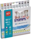 Rotuladores Stamps 10uds Apli