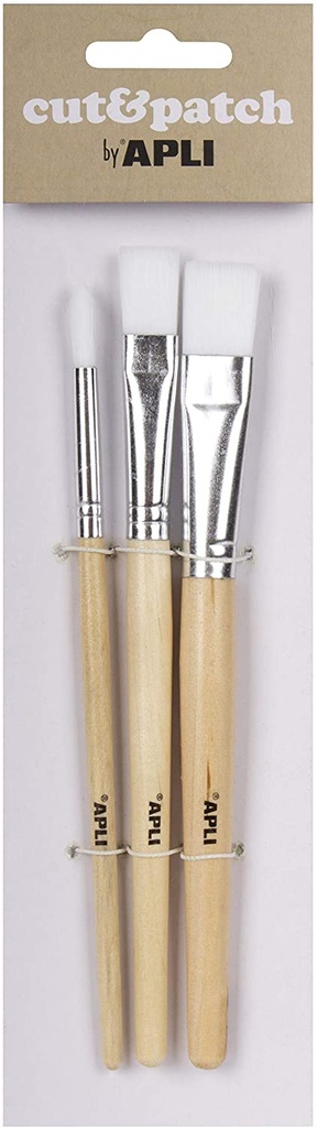 Pinceles Cut&Patch 3uds Apli