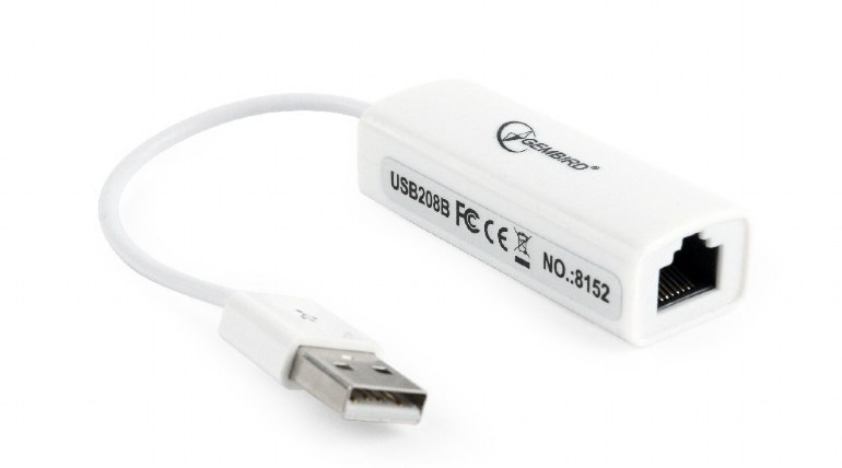 Adaptador USB 2.0 A RJ-45 ethernet Gembird
