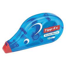 Cinta correctora pocket mouse 4,2 mm x 10 m Tipp-ex