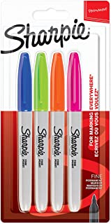 Rotulador SHARPIE Fine Permanente Pastel 4 colores