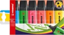 MARCADOR FLUORESCENTE STABILO BOSS 6UDS
