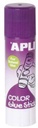 Barra de pegamento adhesivo color 21g Apli