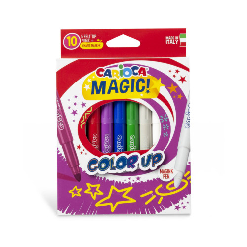 ROTULADORES MÁGICOS 10uds COLOR UP CARIOCA