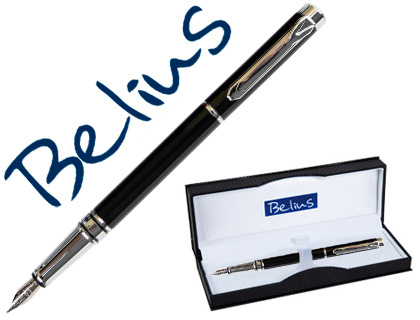 Pluma Nuremberg gris oscuro Belius