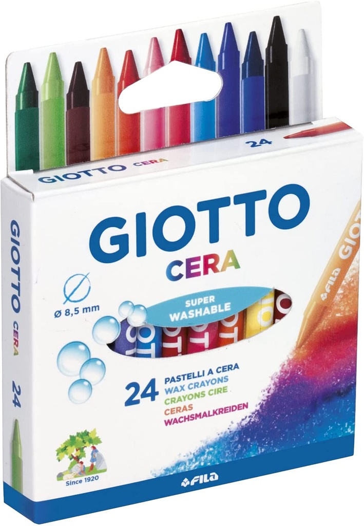 Ceras 24uds Giotto