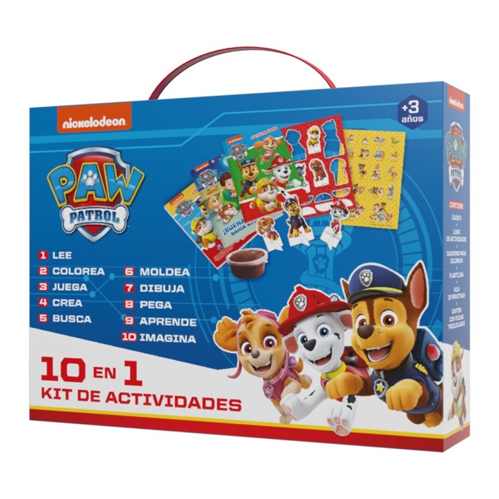 Maletin 10 en 1 Patrulla Canina Imagiland