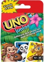 [GKF04] Juego de cartas UNO Junior, juego de mesa para niños con dibujos de animales