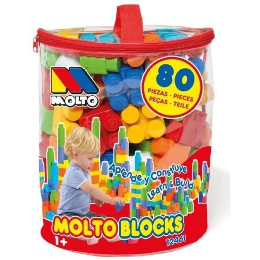 Bolsa Blocks 80 pcs Molto