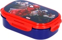 [SP16033] Sandwichera rectangular con cubierto Spiderman