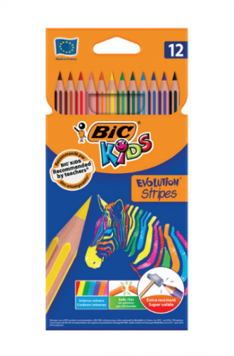 LAPICES COLOR 12UD BIC KIDS EVOLUTION (copia)