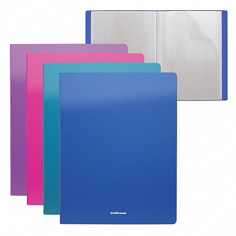 carpeta 30 fundas pp colores