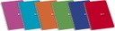 Cuaderno espiral 2L 3mm Fº 63g 80h T/B C/M colores surtidos Enri