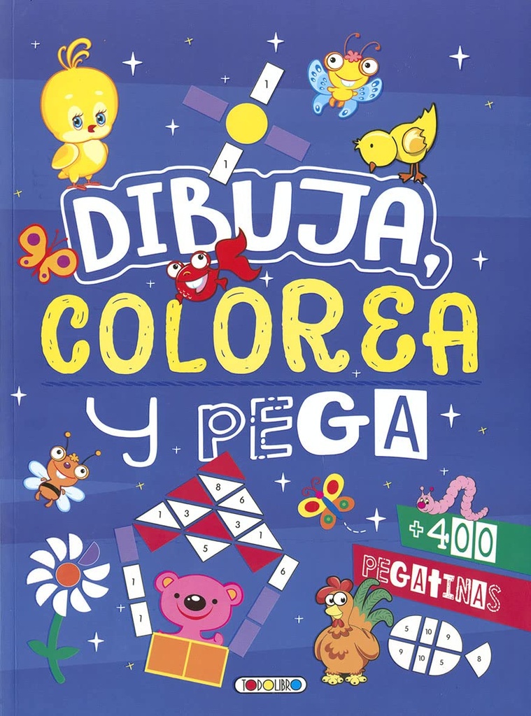 Dibuja, colorea y pega - 2
