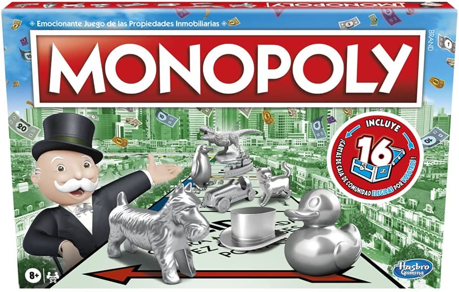 Juego Monopoly clasico Madrid +8a