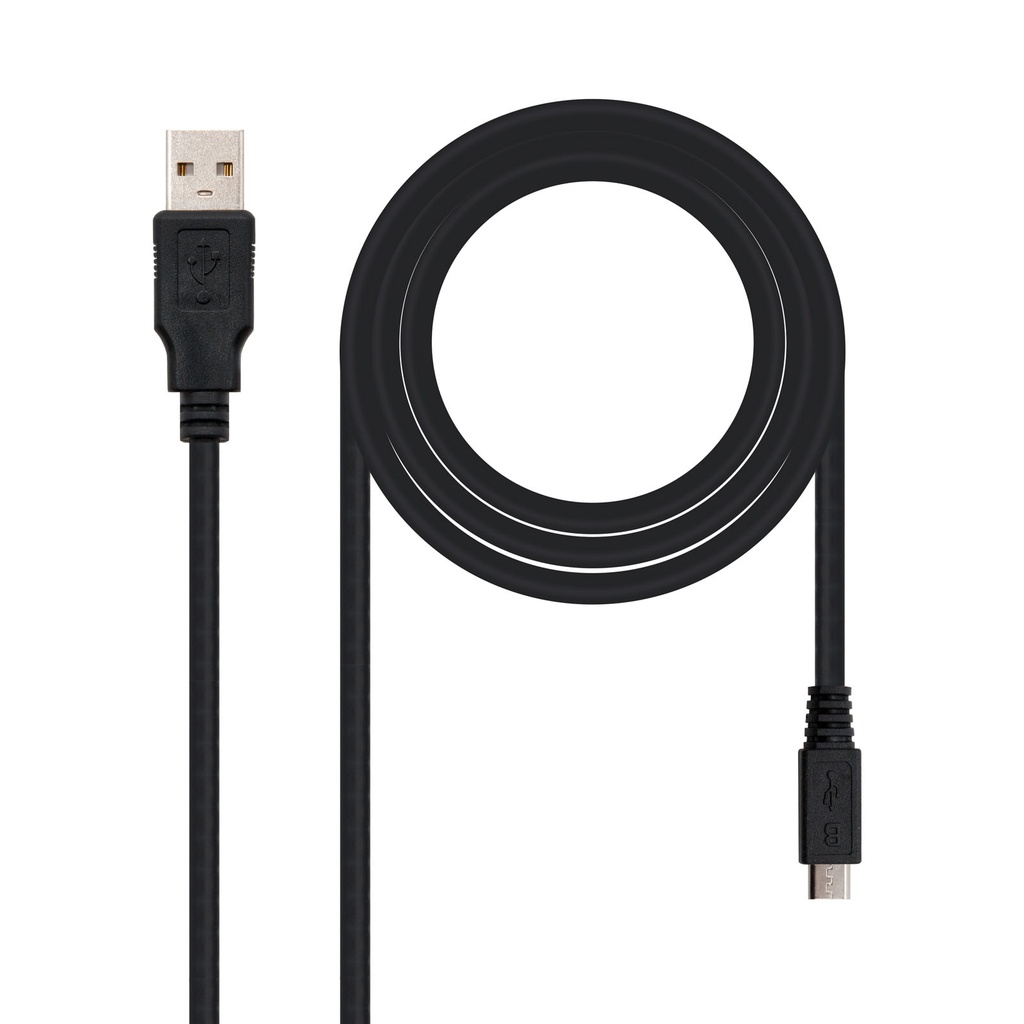 Cable USB am/micro USB 2.0 1.80m Nanocable