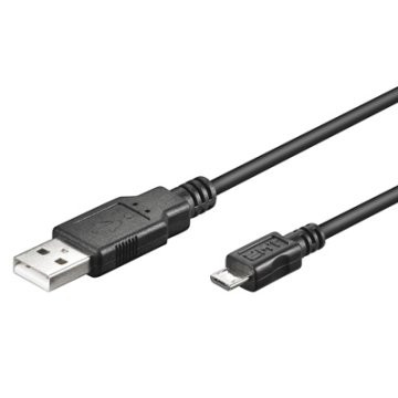 Cable USB am/micro USB 2.0 1.80m Ewent