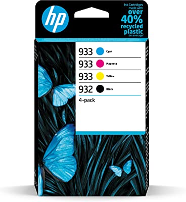 Tinta HP 932-933 Original 6ZC71AE Pack Negro y Color