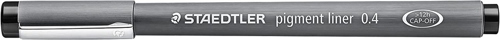 Rotulador calibrado 0.4mm negro Staedler