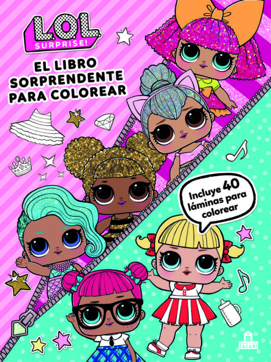 [9788893675499] Lol surprise! el libro sorprendente para colorear (incluye 40 laminas para colorear)