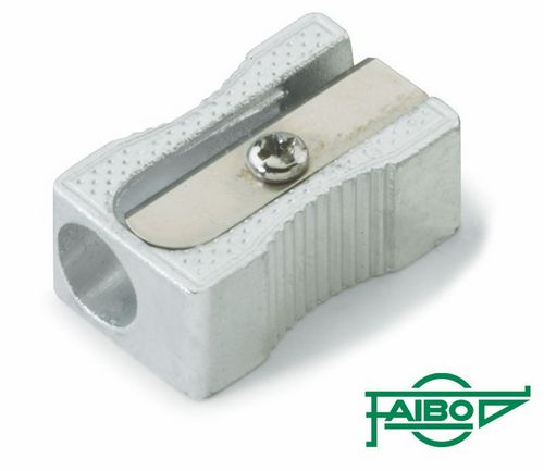 [2002] Sacapuntas metal rectangular simple Faibo