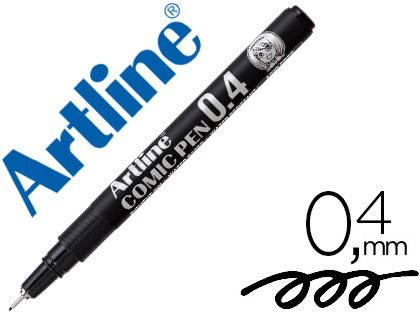 [EK-284 NE] Rotulador calibrado 0,4mm negro Artline