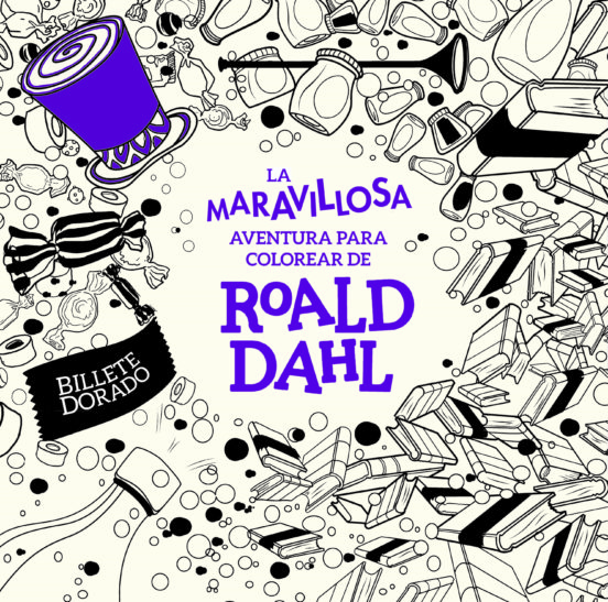 [9788491222484] La maravillosa aventura para colorear de roald dahl