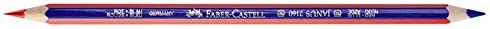 [116000] Lapiz bicolor 2160 hexagonal rojo/azul Faber Castell